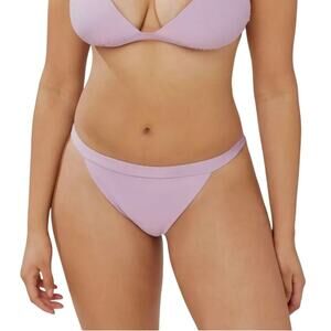 Andie Swim Bikini Bottom Purple Swimwear The Caicos Size Medium
